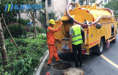 上海宝山区罗泾镇雨污管道清淤疏通